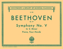 Symphony No. 5 in C minor, Op. 67 Schirmer Library of Classics Volume 285<br><br>Piano Duet