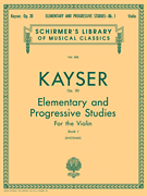36 Elementary & Progressive Studies, Op. 20 – Book 1 Schirmer Library of Classics Volume 306<br><br>Violin Method