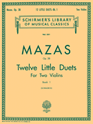 12 Little Duets, Op. 38 – Book 1 Schirmer Library of Classics Volume 331
