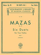 6 Duets, Op. 39 – Book 1 Schirmer Library of Classics Volume 333