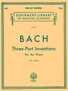 15 Three-Part Inventions Schirmer Library of Classics Volume 380<br><br>Piano Solo, arr. Mason