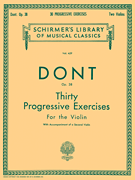 30 Progressive Exercises, Op. 38 Schirmer Library of Classics Volume 429<br><br>Violin Method
