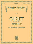 Rondo in D, Op. 175, No. 1 (set) Schirmer Library of Classics Volume 739<br><br>Piano Duet