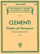 Gradus Ad Parnassum Schirmer Library of Classics Volume 780<br><br>Piano Solo