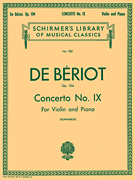 Concerto No. 9 in A Minor, Op. 104 Schirmer Library of Classics Volume 782<br><br>Score and Parts