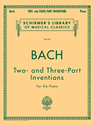 15 Two- and Three-Part Inventions Schirmer Library of Classics Volume 813