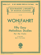 50 Easy Melodious Studies, Op. 74 – Book 2 Schirmer Library of Classics Volume 928<br><br>Violin Method