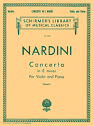 Concerto in E minor Schirmer Library of Classics Volume 934<br><br>Score and Parts