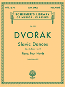 Slavonic Dances, Op. 46 – Books 1 & 2 Schirmer Library of Classics Volume 1028<br><br>Piano Duet