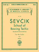 School of Bowing Technics, Op. 2 – Book 1 Schirmer Library of Classics Volume 1182<br><br>Violin Method