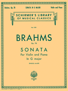 Sonata in G Major, Op. 78 Schirmer Library of Classics Volume 1301<br><br>Violin and Piano
