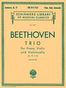 Trio in B Flat, Op. 97 (“Archduke Trio”) Schirmer Library of Classics Volume 1427<br><br>Score and Parts