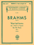 Variations on a Theme by Paganini, Op. 35 – Book 1 Schirmer Library of Classics Volume 1450<br><br>Piano Solo