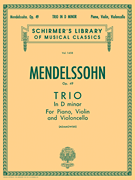 Trio in D Minor, Op. 49 Schirmer Library of Classics Volume 1458<br><br>Score and Parts