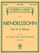 Trio in C Minor, Op. 66 Schirmer Library of Classics Volume 1459<br><br>Score and Parts