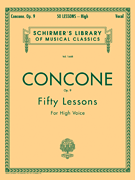 50 Lessons, Op. 9 Schirmer Library of Classics Volume 1468<br><br>High Voice