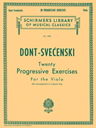 20 Progressive Exercises Schirmer Library of Classics Volume 1493<br><br>Viola Method