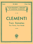 2 Sonatas Schirmer Library of Classics Volume 1532<br><br>Piano Duet
