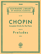 Préludes Schirmer Library of Classics Volume 1547<br><br>Piano Solo, arr. Mikuli