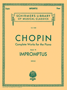 Impromptus Schirmer Library of Classics Volume 1553<br><br>Piano Solo