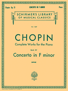 Concerto No. 2 in F Minor, Op. 21 Schirmer Library of Classics Volume 1557<br><br>Piano Solo