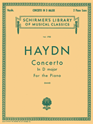 Concerto in D Schirmer Library of Classics Volume 1700<br><br>Piano Duet