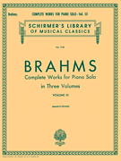 Complete Works for Piano Solo – Volume 3 Schirmer Library of Classics Volume 1730<br><br>Piano Solo