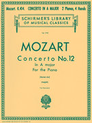 Concerto No. 12 in A, K.414 Schirmer Library of Classics Volume 1731<br><br>Piano Duet