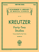 42 Studies Transcribed for the Viola Schirmer Library of Classics Volume 1737<br><br>Viola Method