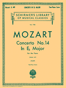Concerto No. 14 in E<i>b</i>, K.449 Schirmer Library of Classics Volume 1756<br><br>Piano Duet