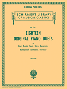 18 Original Piano Duets Schirmer Library of Classics Volume 1764<br><br>Piano Duet