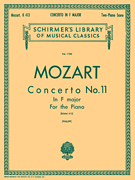 Concerto No. 11 in F, K.413 Schirmer Library of Classics Volume 1788<br><br>National Federation of Music Clubs 2024-2028<br><br>Piano Duet