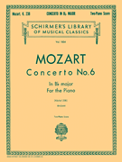 Concerto No. 6 in B<i>b</i>, K.238 Schirmer Library of Classics Volume 1834<br><br>Piano Duet