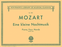 Eine Kleine Nachtmusik (K. 525) Schirmer Library of Classics Volume 1842<br><br>Piano Duet