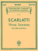 Three Sonatas Schirmer Library of Classics Volume 1851<br><br>Cello and Piano