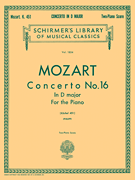 Concerto No. 16 in D, K.451 Schirmer Library of Classics Volume 1854<br><br>National Federation of Music Clubs 2024-2028<br><br>Piano Duet