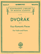 Four Romantic Pieces, Op. 75 Schirmer Library of Classics Volume 1913<br><br>Violin and Piano