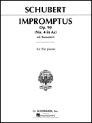 Impromptu, Op. 90, No. 4 in A<i>b</i> Major Piano Solo
