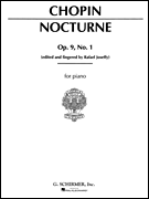 Nocturne, Op. 9, No. 1 in B-flat minor Piano Solo