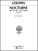 Nocturne, Op. 55, No. 1 in F Minor Piano Solo