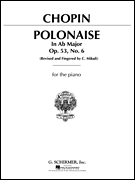 Polonaise, Op. 53 in A<i>b</i> Major Piano Solo