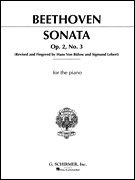 Sonata in C Major, Op. 2, No. 3 Piano Solo