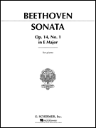 Sonata in E Major, Op. 14, No. 1 Piano Solo