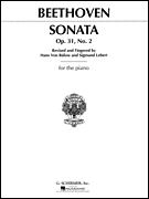 Sonata in D Minor, Op. 31, No. 2 Piano Solo