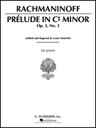 Prelude in C<i>#</i> Minor, Op. 3, No. 2 Piano Solo
