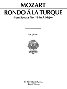 Rondo à la Turque (from Sonata in A Major K331) Piano Solo