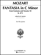 Fantasia in C Minor K475 Piano Solo