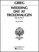 Wedding Day at Troldhaugen Piano Solo