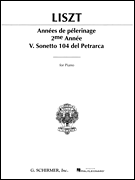 Sonetto 104 Del Petrarca Piano Solo