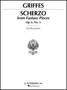 Scherzo, Op. 6, No. 3 Piano Solo